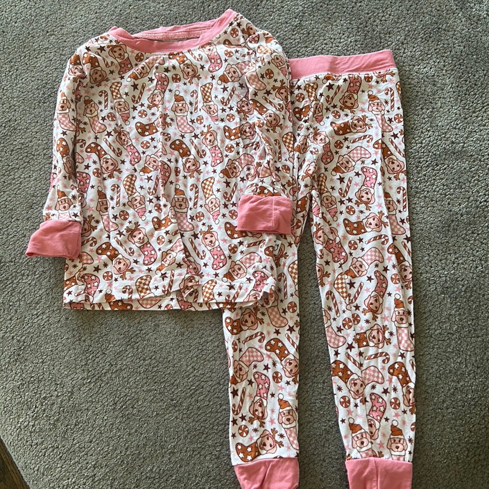Santa paws dream set 12-18 months